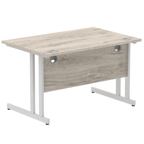 Impulse 1200x800 Desk GY Oak SL Leg