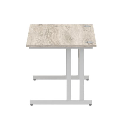 Impulse 1200x800 Desk GY Oak SL Leg