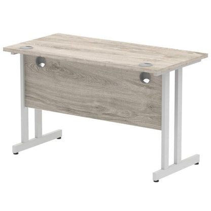Impulse 1200x600 Desk GY Oak SL Leg