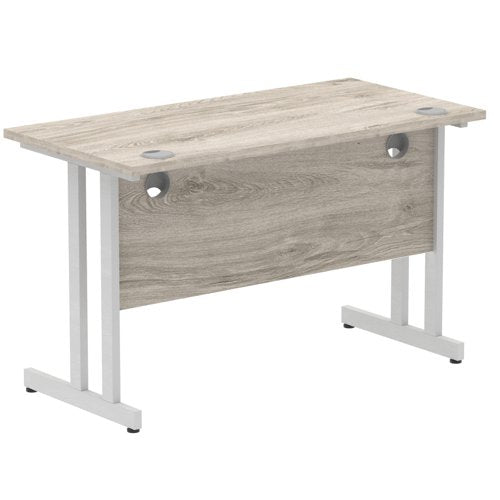 Impulse 1200x600 Desk GY Oak SL Leg