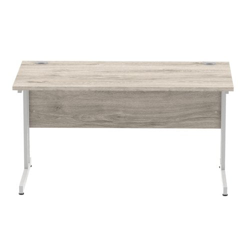 Impulse 1400x800 Desk GY Oak SL Leg