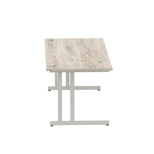 Impulse 1800x800 Desk GY Oak SL Leg