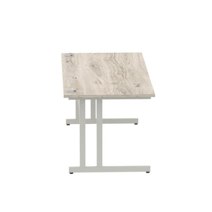 Impulse 1800x800 Desk GY Oak SL Leg