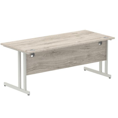 Impulse 1800x800 Desk GY Oak SL Leg