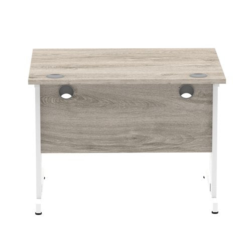 Impulse 1000x800 GY Oak WH Cable Leg