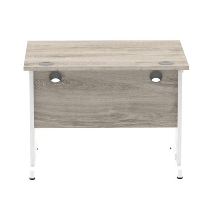 Impulse 1000x800 GY Oak WH Cable Leg