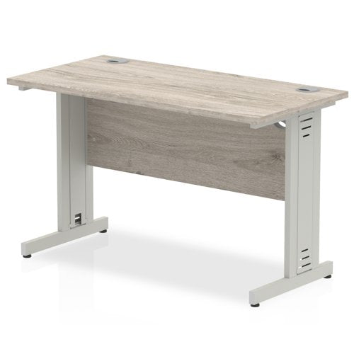 Impulse 1200x600 GY Oak SL Cable Leg