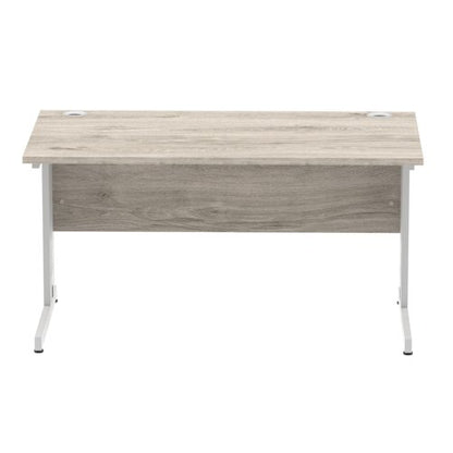 Impulse 1400x800 GY Oak SL Cable Leg