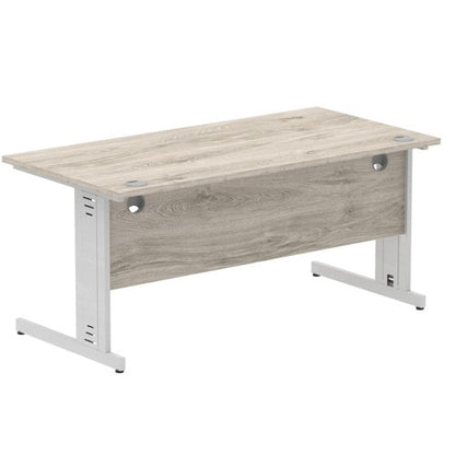 Impulse 1600x800 GY Oak SL Cable Leg