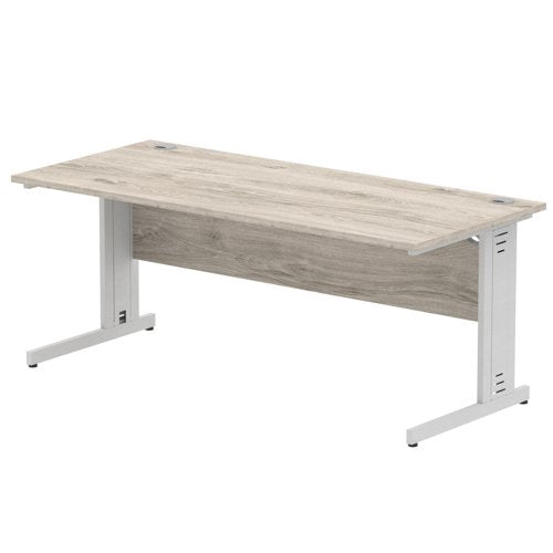 Impulse 1800x800 GY Oak SL Cable Leg