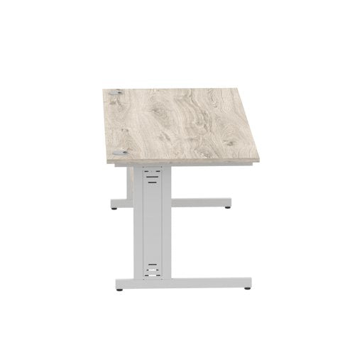 Impulse 1800x800 GY Oak SL Cable Leg