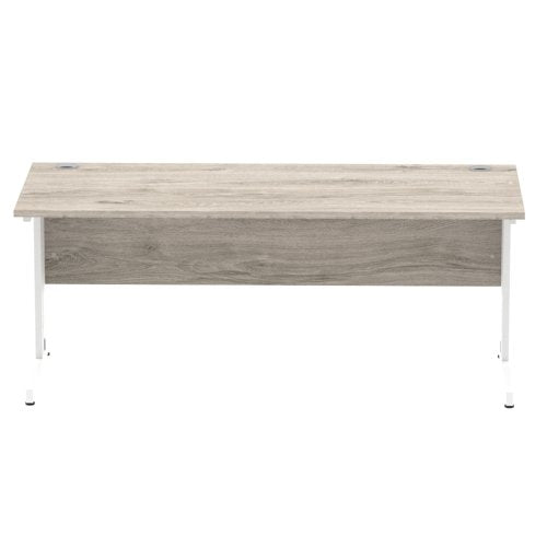 Impulse 1800x800 GY Oak WH Cable Leg