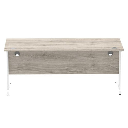 Impulse 1800x800 GY Oak WH Cable Leg