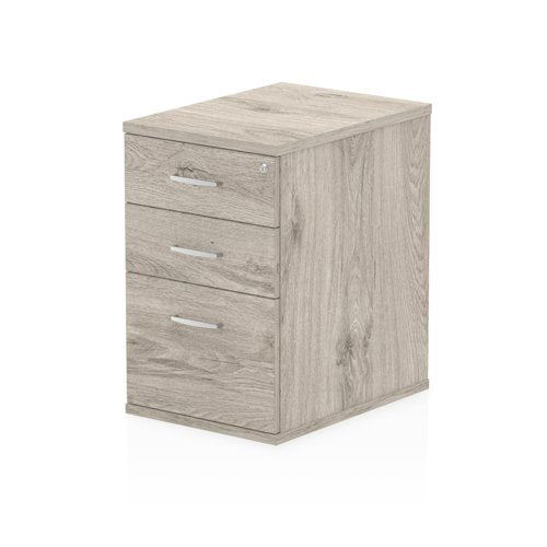 Impulse 600 High Pedestal Grey Oak