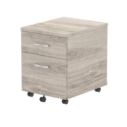 Impulse 2D Mobile Pedestal GY Oak