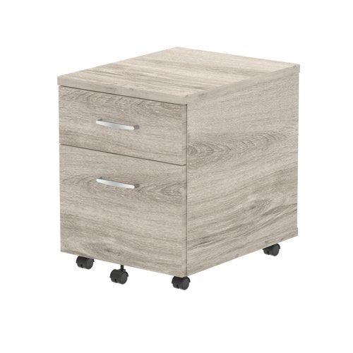 Impulse 2D Mobile Pedestal GY Oak