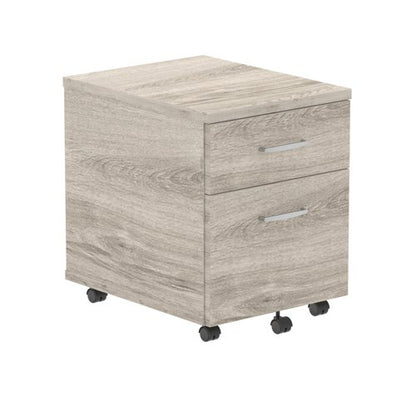 Impulse 2D Mobile Pedestal GY Oak