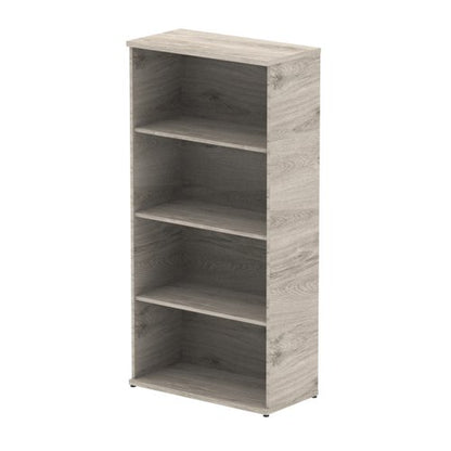 Impulse 1600mm Bookcase GY Oak