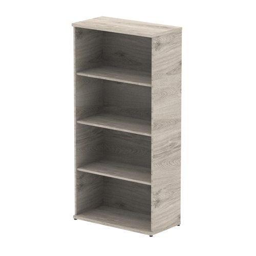 Impulse 1600mm Bookcase GY Oak