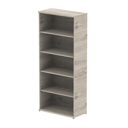 Impulse 2000mm Bookcase GY Oak