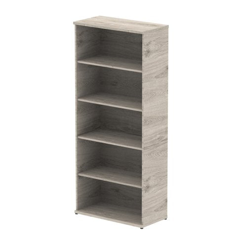 Impulse 2000mm Bookcase GY Oak