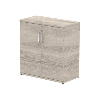Impulse 800mm Cupboard Grey Oak