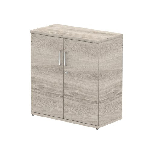 Impulse 800mm Cupboard Grey Oak