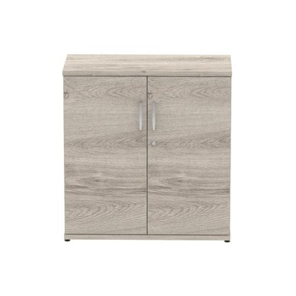 Impulse 800mm Cupboard Grey Oak