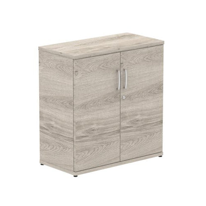 Impulse 800mm Cupboard Grey Oak
