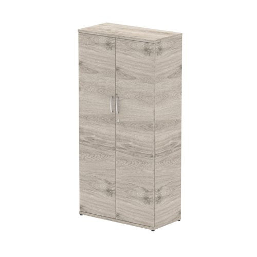 Impulse 1600mm Cupboard Grey Oak