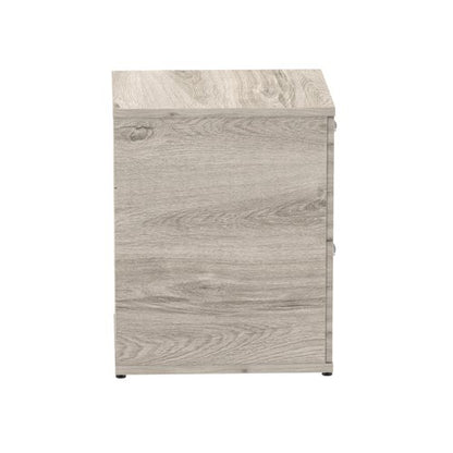 Impulse 2D Filing Cabinet GY Oak