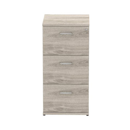 Impulse 3D Filing Cabinet GY Oak