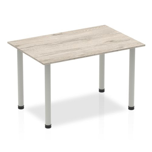 Impulse 1200mm Table GY Oak SL Leg