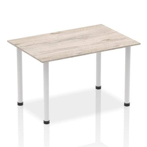 Impulse 1400mm Table GY Oak SL Leg