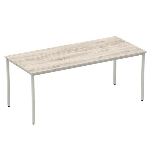 Impulse 1800mm Table GY Oak SL Leg