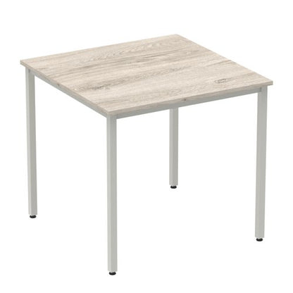 Impulse 800mm Table GY Oak SL Leg