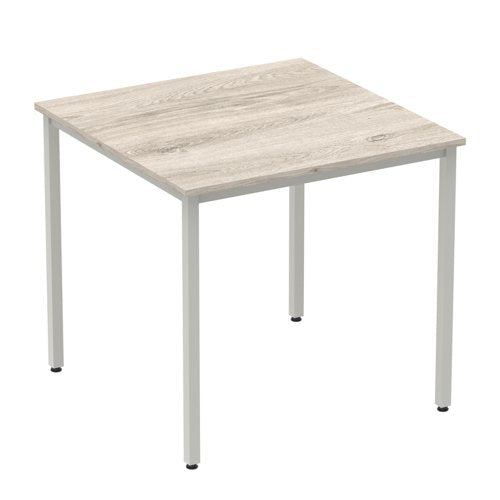 Impulse 800mm Table GY Oak SL Leg