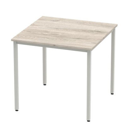 Impulse 800mm Table GY Oak SL Leg