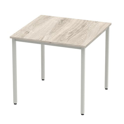 Impulse 800mm Table GY Oak SL Leg