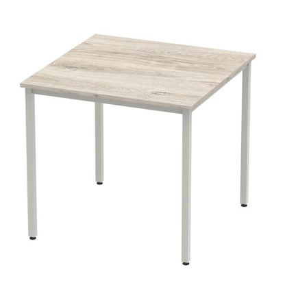 Impulse 800mm Table GY Oak SL Leg