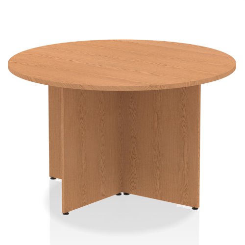 Impulse 1200 Round Tab A/Head Leg Oak