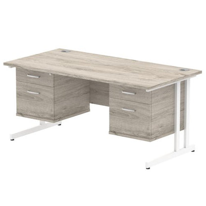 Impulse 1600X800 Desk GOWH 2X2 FixPed