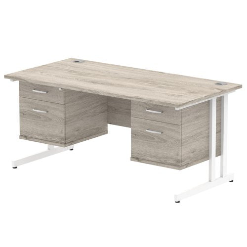 Impulse 1600X800 Desk GOWH 2X2 FixPed