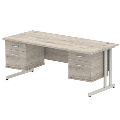 Impulse 1800X800 Desk GOSL 2X2 FixPed