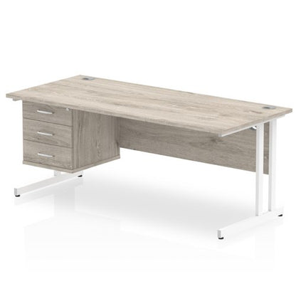 Impulse 1800X800 Desk GOWH 1X3 FixPed