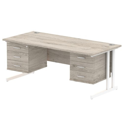 Impulse 1800X800 Desk GOWH 2X3 FixPed