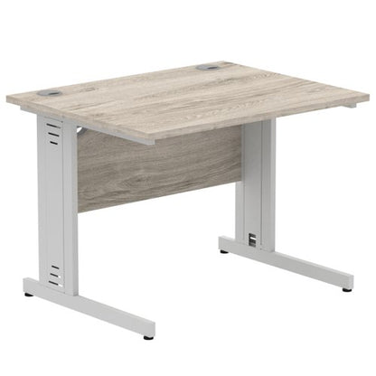 Impulse 1000x800 GY Oak SL Cable Leg