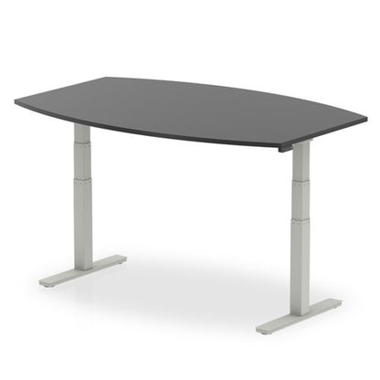 HighGloss 1800 Writabe Tble BK SL Leg