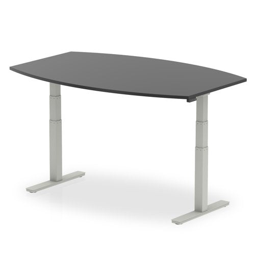 HighGloss 1800 Writabe Tble BK SL Leg