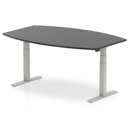 HighGloss 1800 Writabe Tble BK SL Leg
